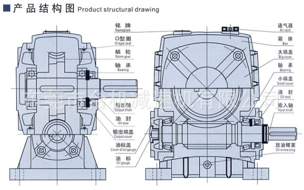 蝸輪減速機內(nèi)部結(jié)構(gòu) 蝸輪減速機內(nèi)部結(jié)構(gòu)